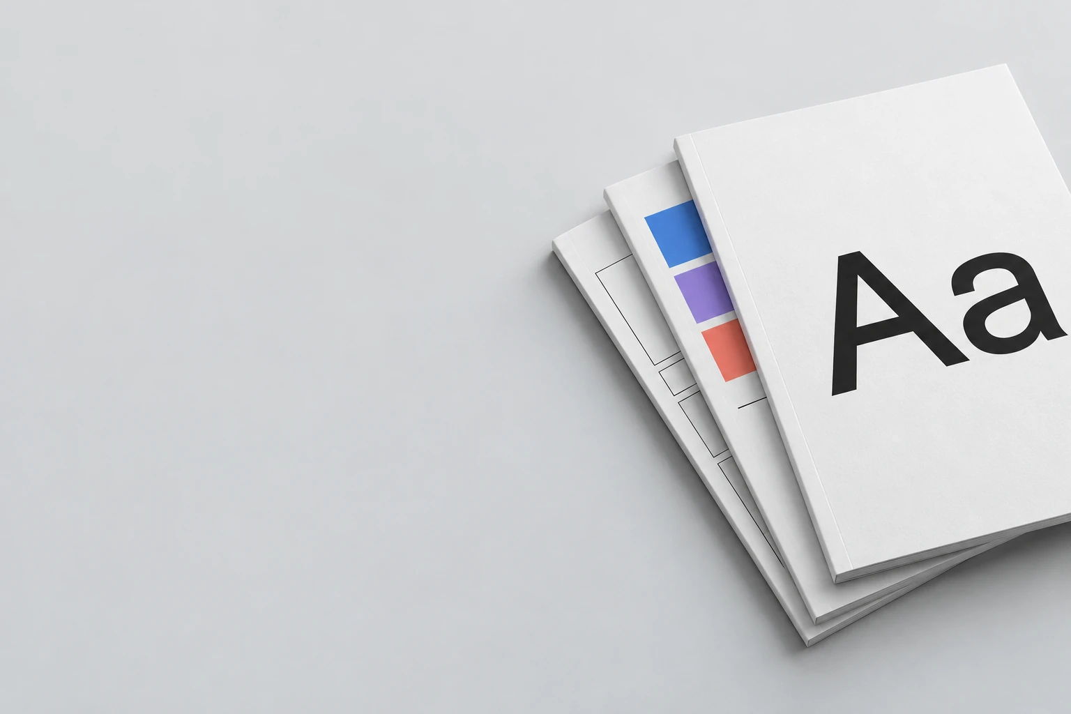 Printed design reference materials